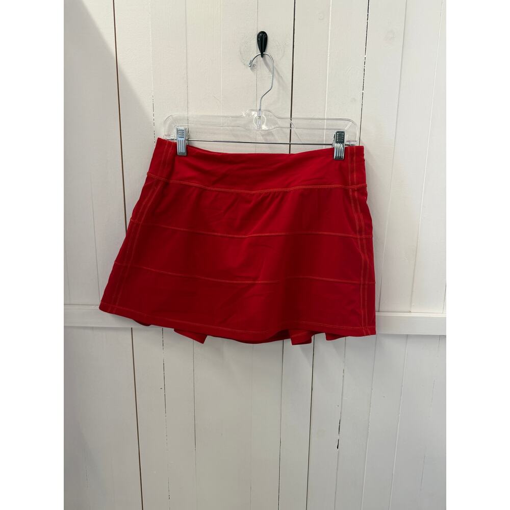 Lululemon Red Skirt